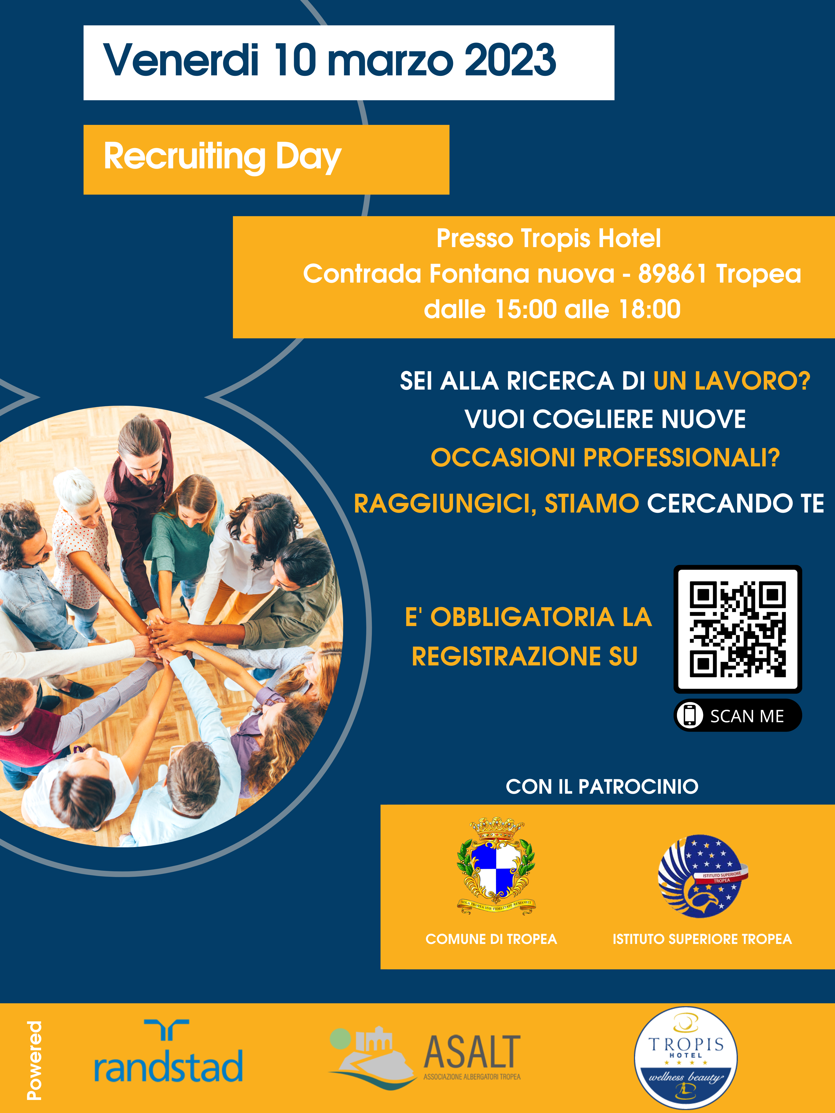 Primo Tropea recruiting day